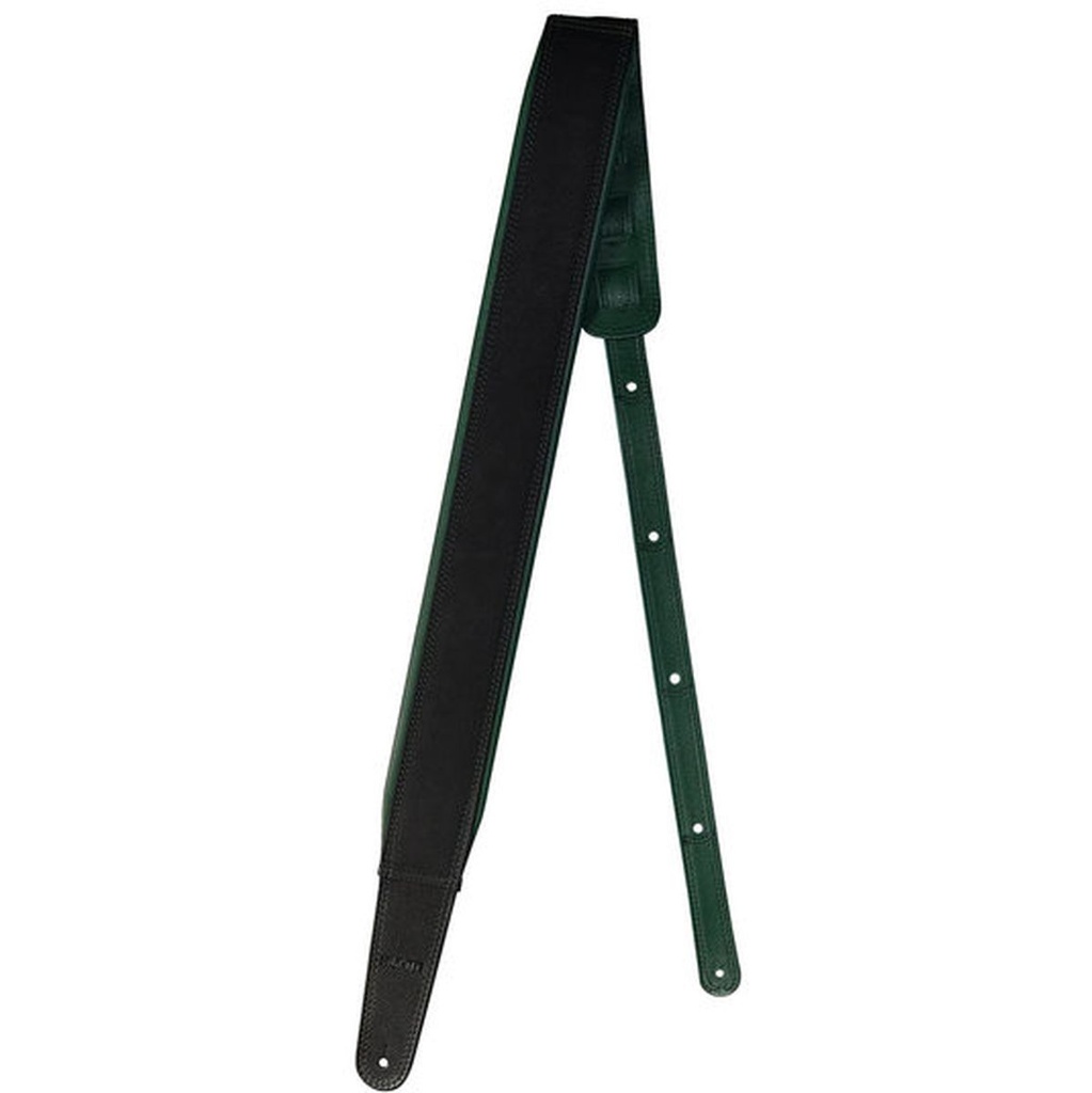 Richter Springbreak I Nappa Guitar Strap Black / Olive