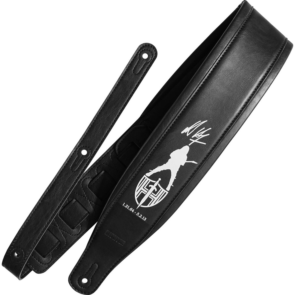 Richter Jeff Hanneman Memento Guitar Strap Black