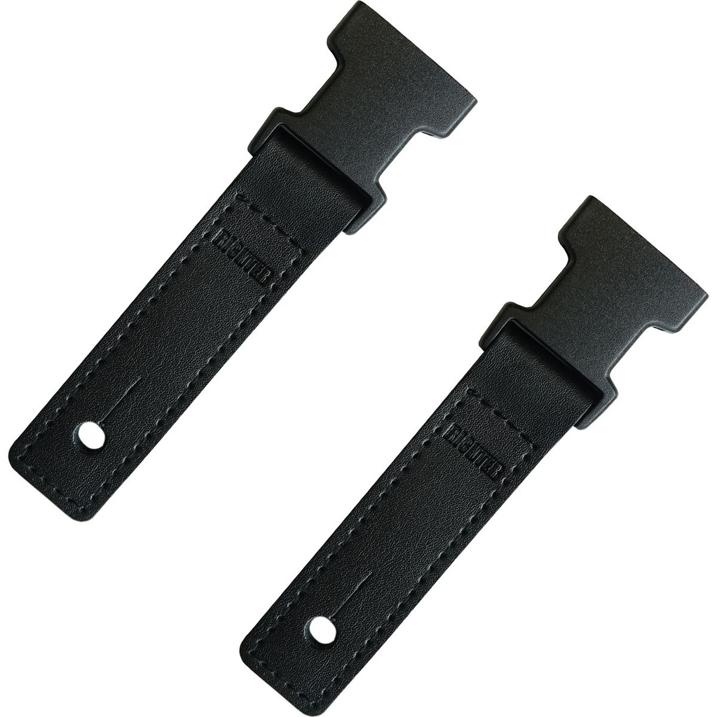 Richter Snapbuckle Component Guitar Strap Black
