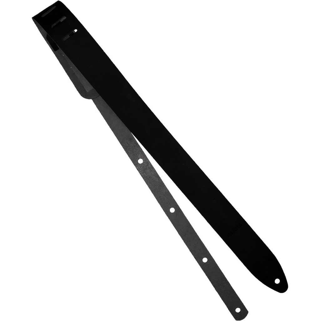 Richter Ukulele Strap Waxy Suede Black