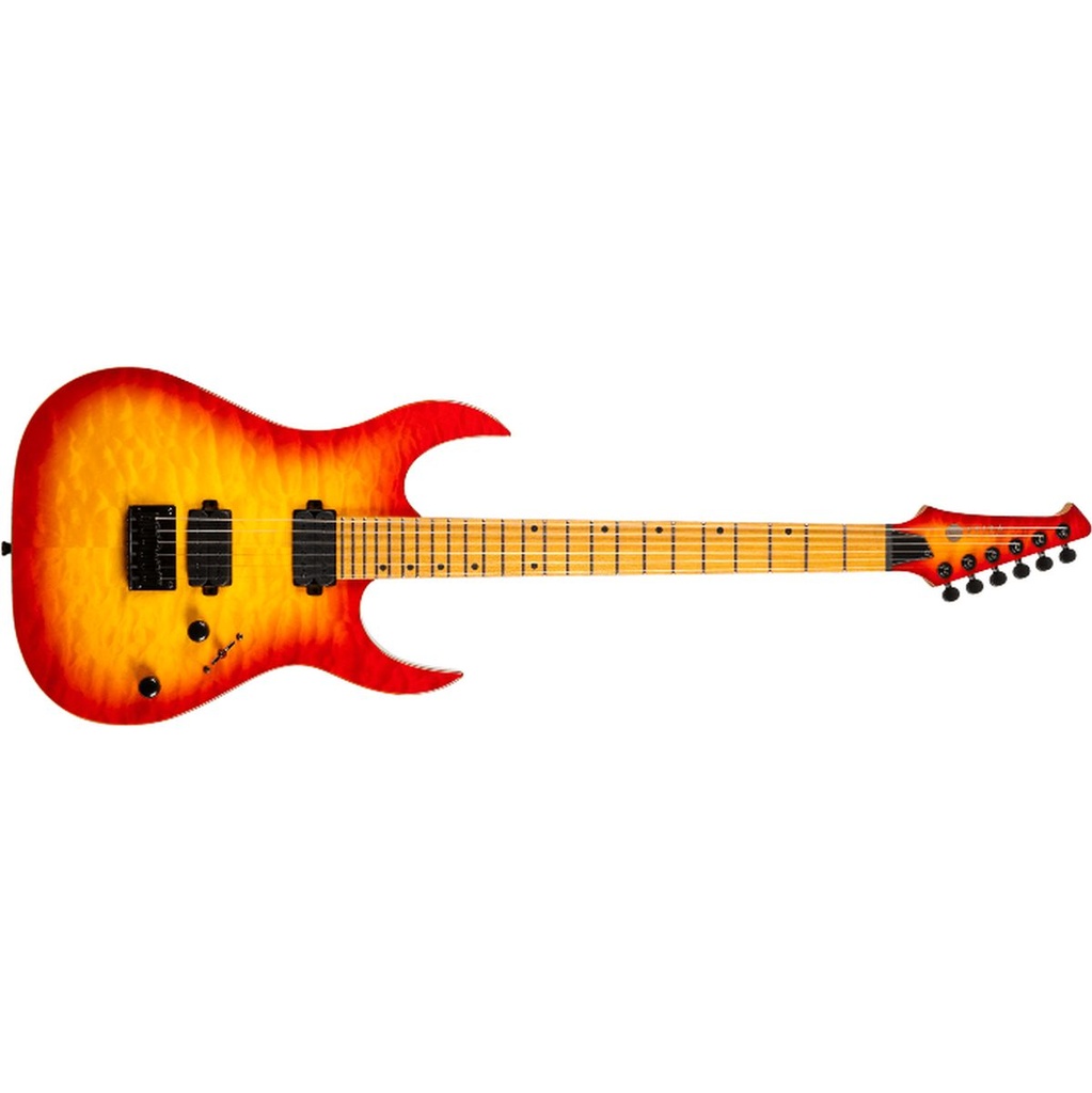 Spira Guitars S-500 QFB Fireburst