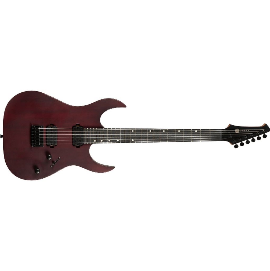 Spira Guitars S-400 MWR Satin Wine Red