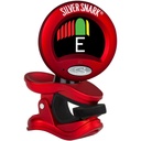 Snark Tuner Silver 2 - Clip On Chromatic Guitar Tuner - Red Silver