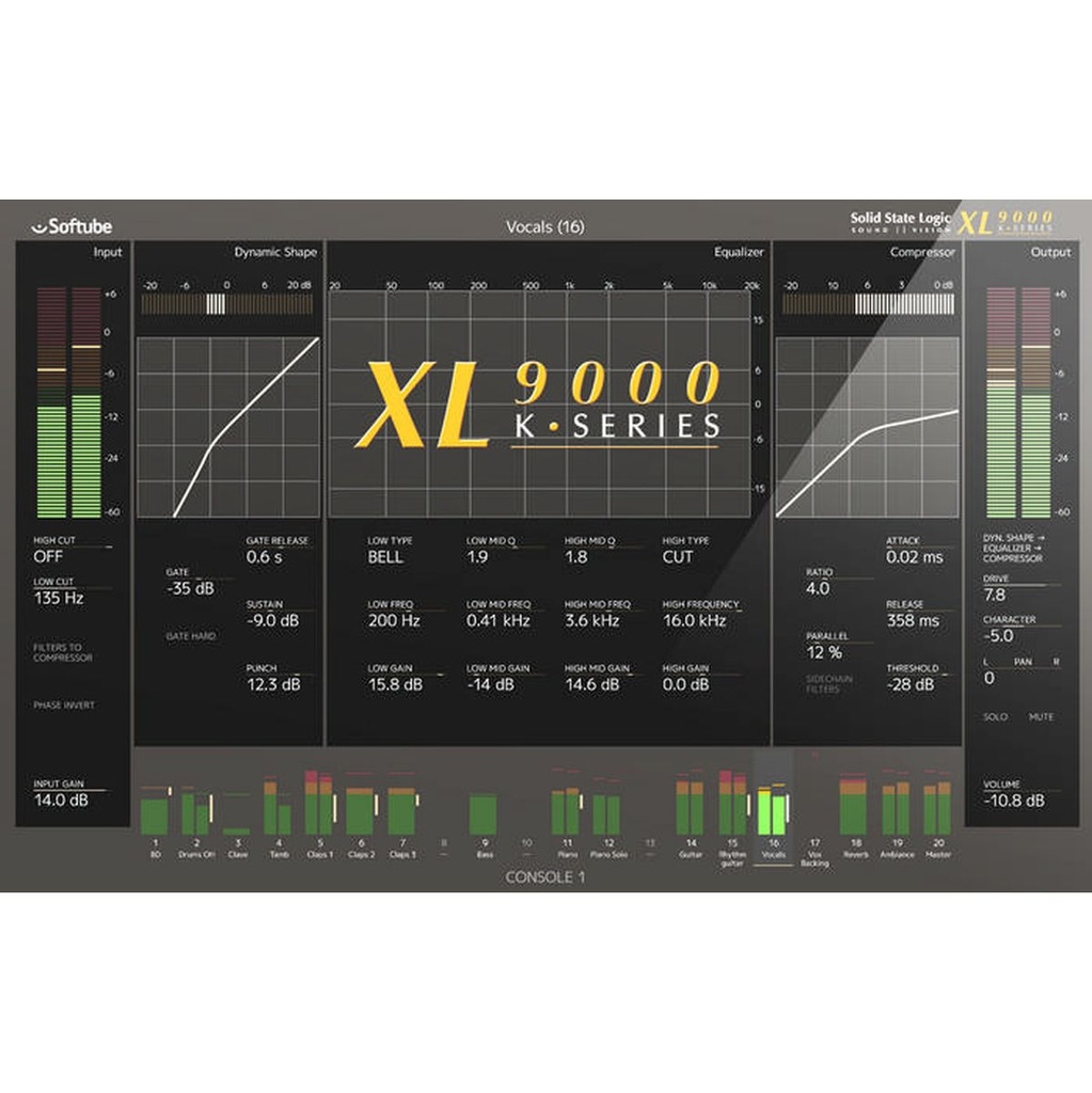 Softube Console 1 SSL XL9000K Exp