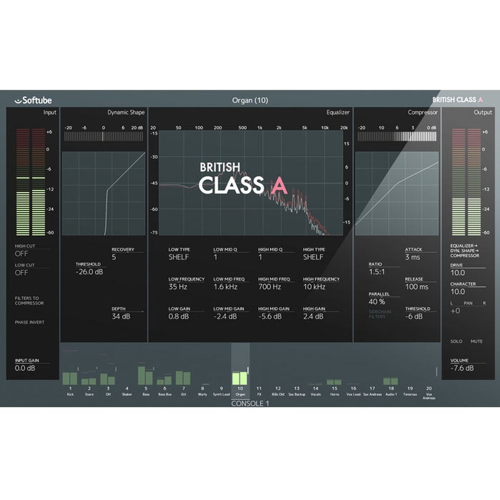 Softube British Class A For Console 1