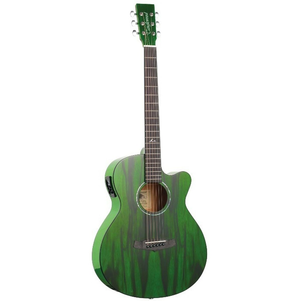 Tanglewood Azure Quilted Ash Green