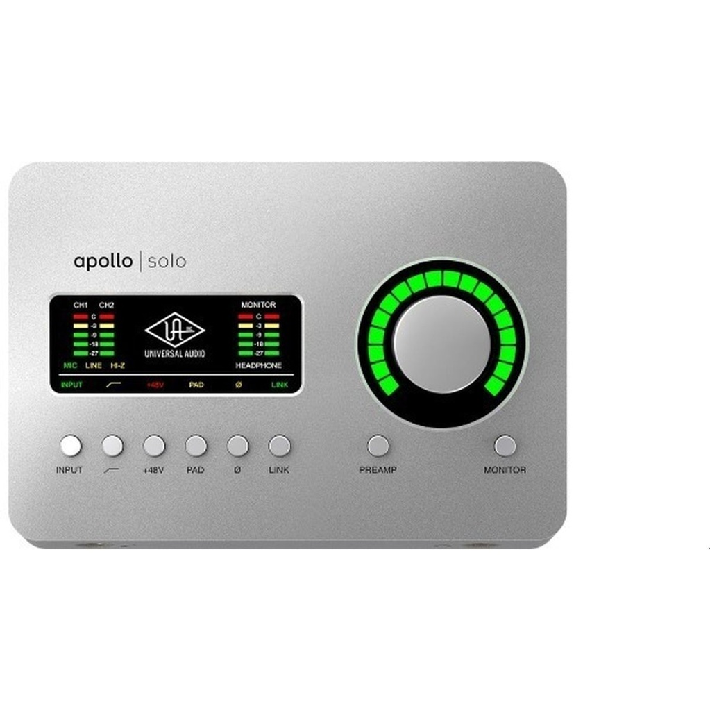 Universal Audio Apollo Solo HE (Desktop/TB3/Mac/Win