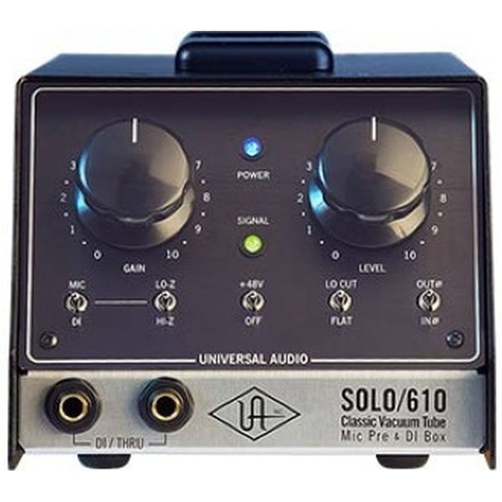 Universal Audio Solo/610 Classic Tube Single Channel Mic Pre