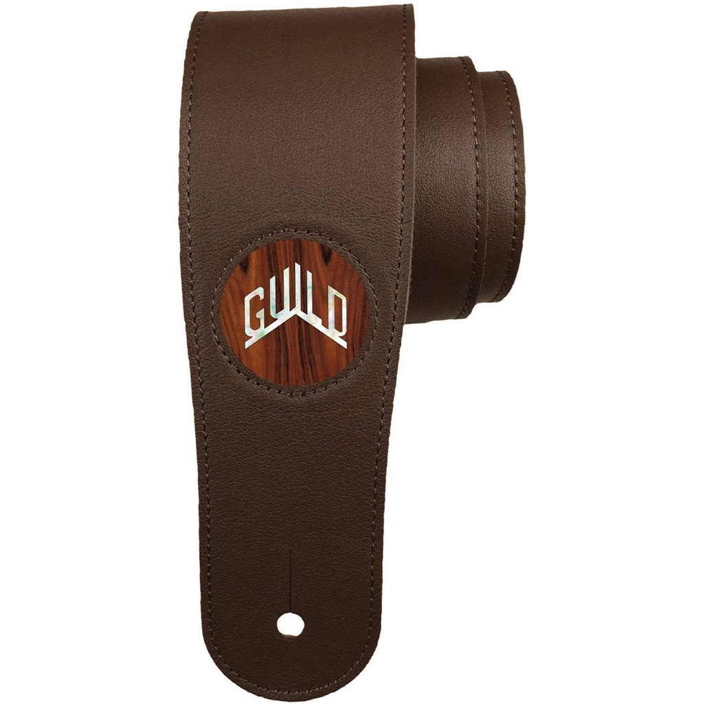 Thalia Capos Guild 2.5 Dark Chocolate Strap - Rosewood w/ Guild Pearl Logo