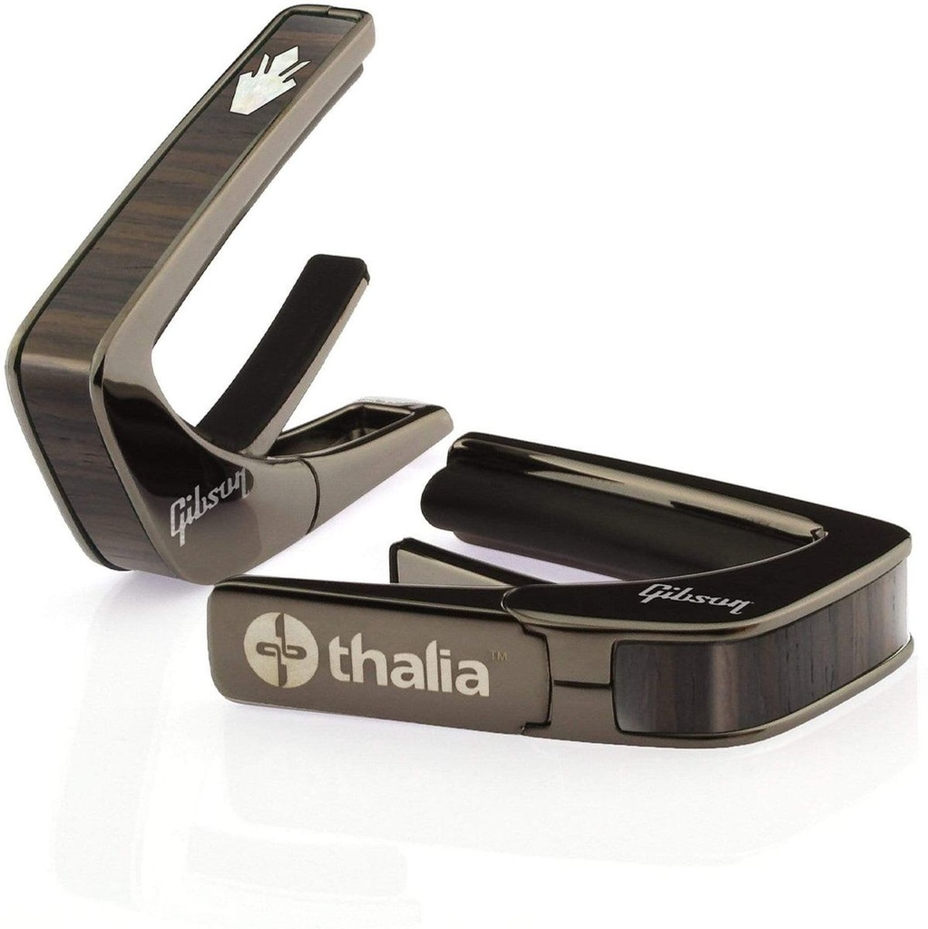 Thalia Capos Gibson Black Chrome Finish Capo - Holly
