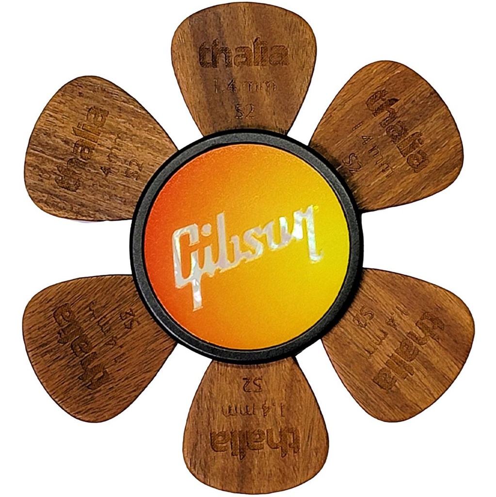 Thalia Capos Gibson Pick Puck - Sunburst w/ Gibson Pearl Logo