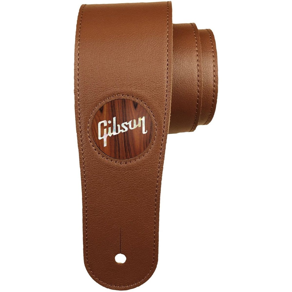 Thalia Capos Gibson 2.5 Brown Strap - Rosewood w/ Gibson Pearl Logo