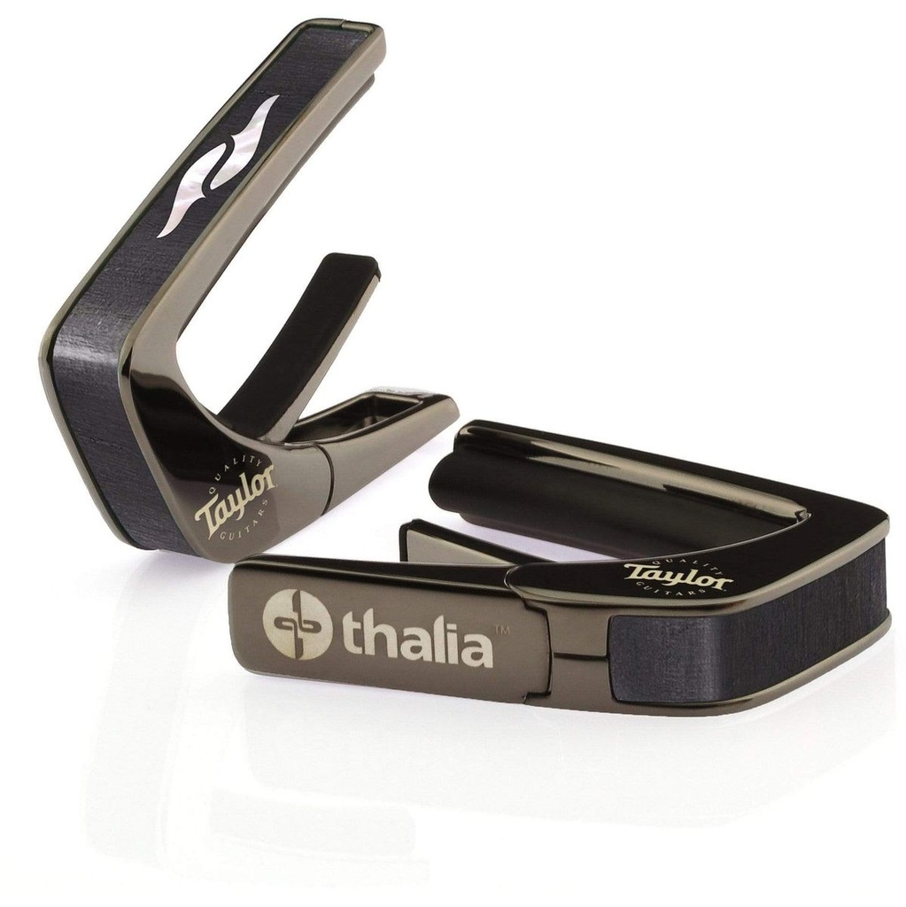 Thalia Capos Taylor BK/CHR Finish Capo 800 Series Element Fingerboard Marker