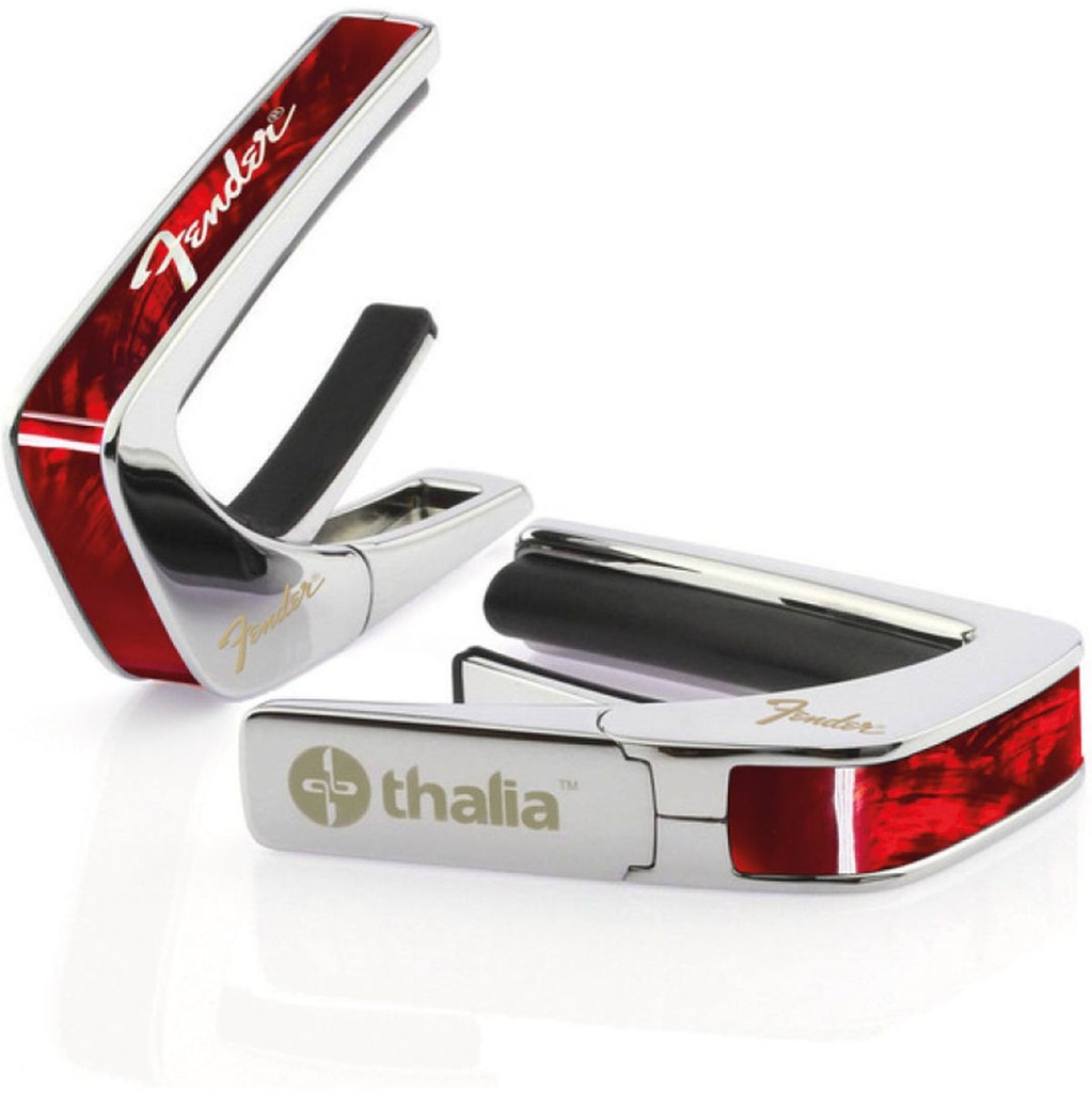 Thalia Capos Fender Capo - Red Angel Wing - Perine Logo