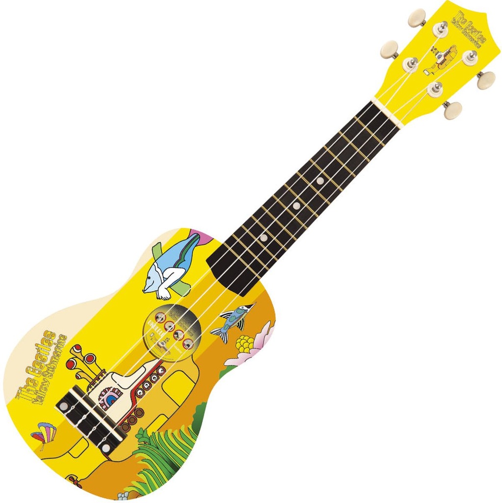 The Beatles Yellow Submarine Ukulele - Yellow