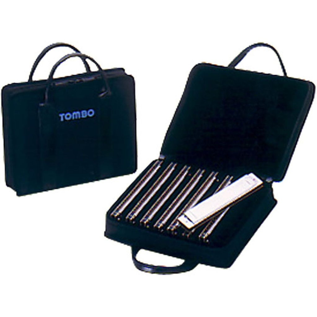 Tombo Harmonica Case For 8pcs 21-hole Models