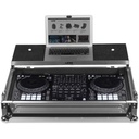UDG Ultimate Flight Case Pioneer DDJ-1000 Silver Plus (Laptop Shelf+Wheels)