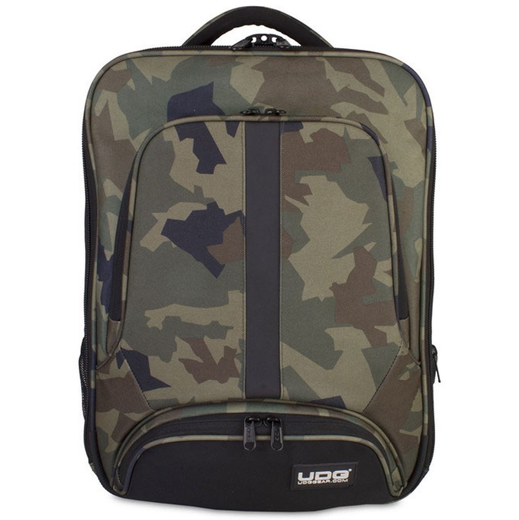 UDG Ultimate Backpack Slim Black Camo Orange Inside