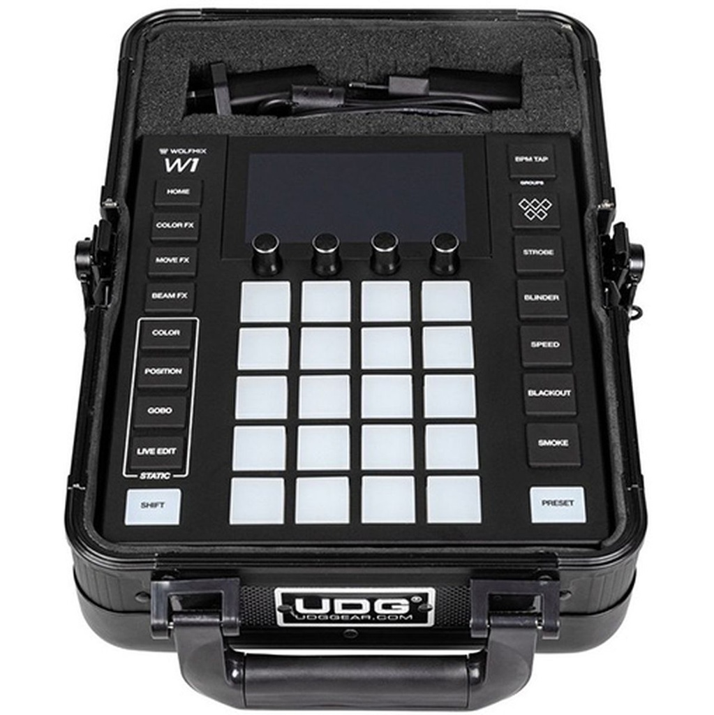 UDG Ultimate Pick Foam Flight Case Wolfmix W1 Black