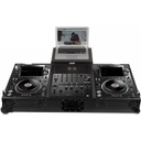 UDG Ultimate Flight Case Pioneer CDJ-3000/900NXS2 Blk Plus Laptop Shelf + Wheels