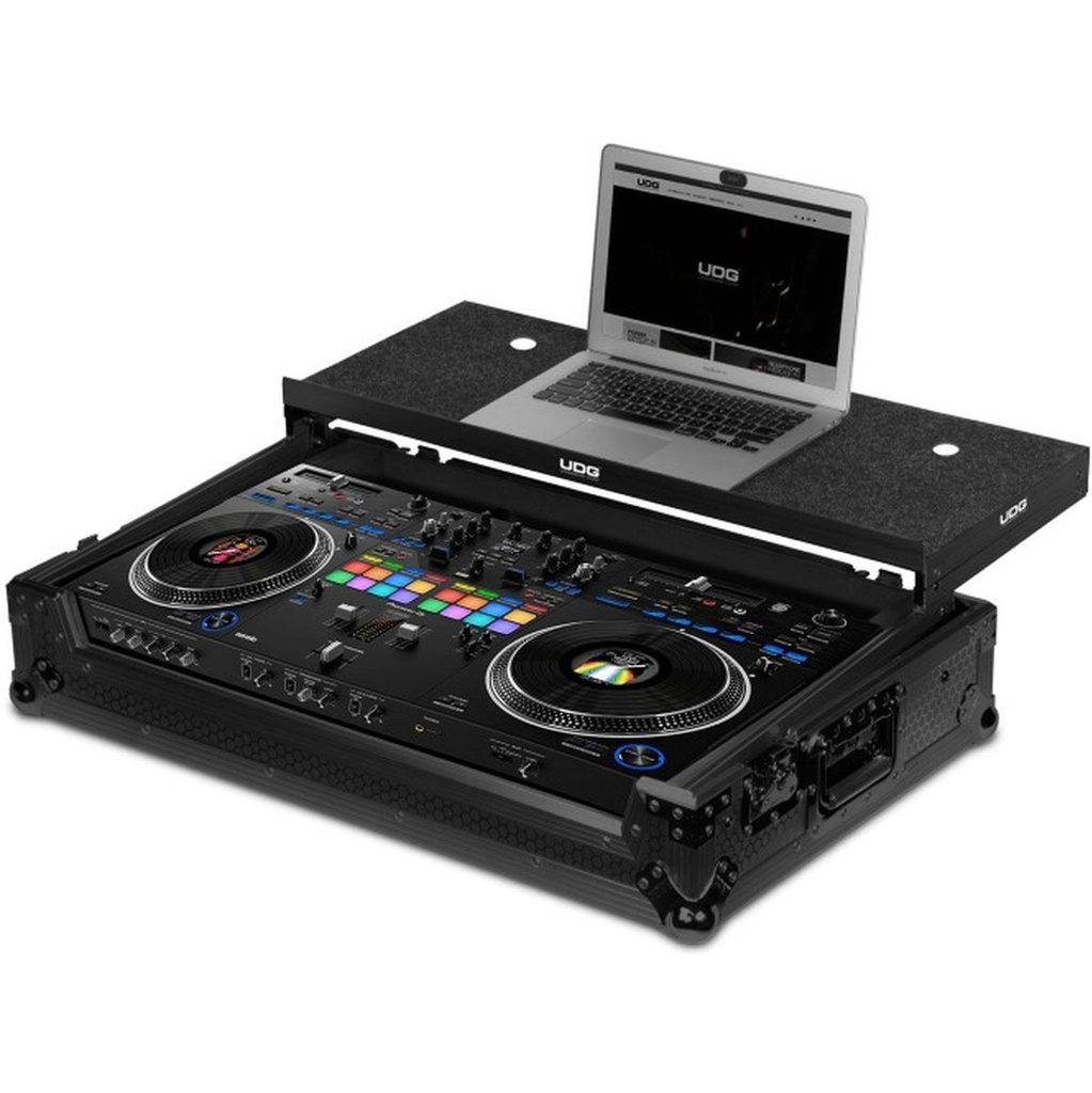 UDG Ultimate Flight Case Pioneer DDJ-REV7 BLK Plus (L&amp;amp;W)