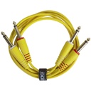 UDG Ultimate Audio Cable Set 1/4'' Jack-1/4'' Jack Yellow Straight 1.5m