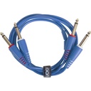 UDG Ultimate Audio Cable Set 1/4'' Jack-1/4'' Jack Blue Straight 3m