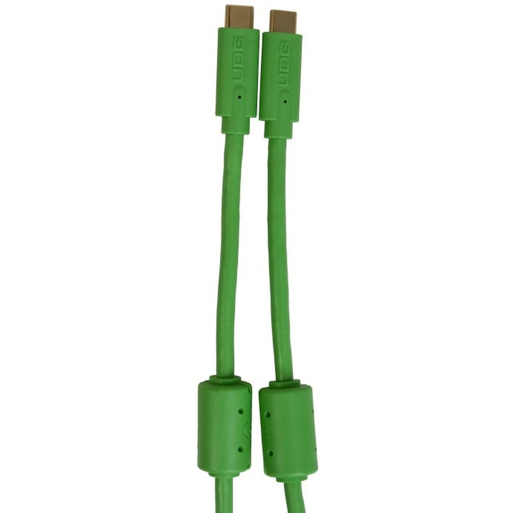 UDG Ultimate Audio Cable USB 3.2 C-C Green Straight 1.5m