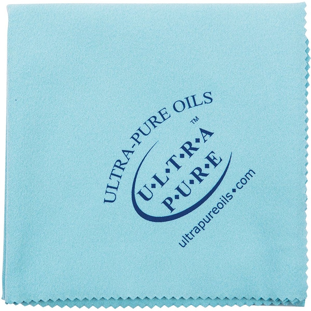 Ultra-Pure Extra Large Microfiber Polishing Cloth Blue
