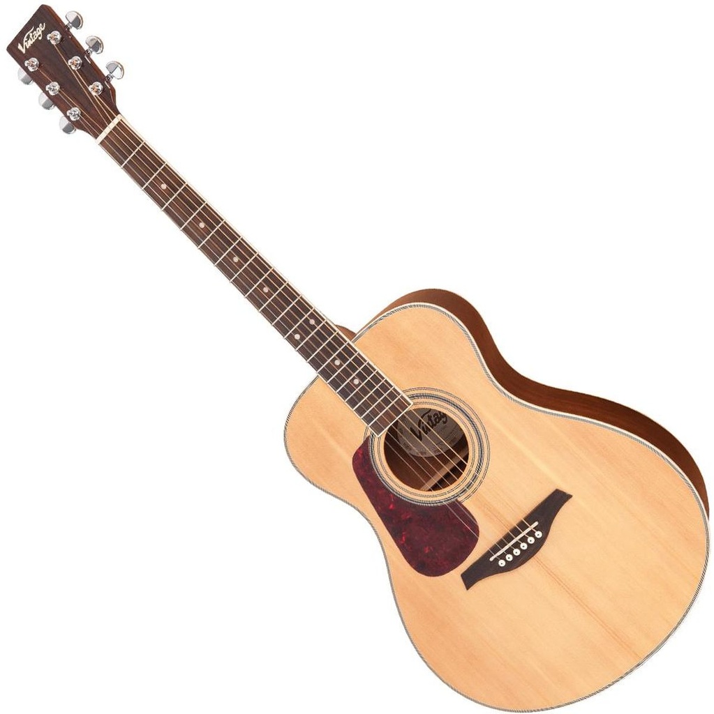 Vintage V300 Left Hand Guitar Outfit - Natural