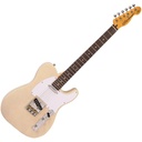 Vintage V62 Electric Guitar - Ash Blonde