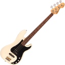 Vintage Bass PJ Guitar - Vintage White