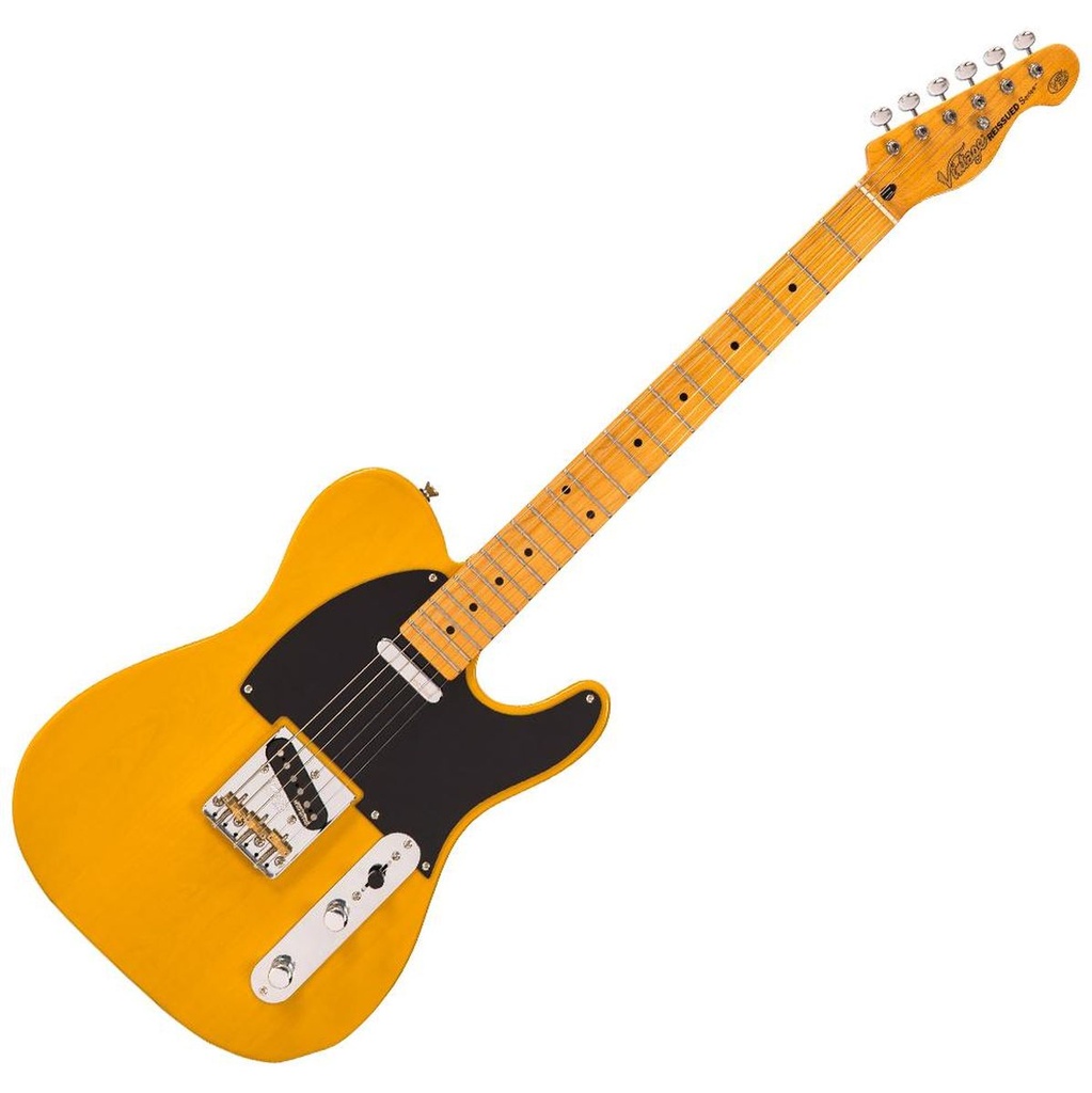 Vintage V52 Electric Guitar - Butterscotch