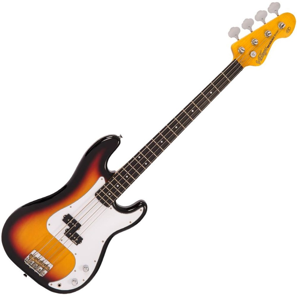 Vintage Bass Guitar-Sunburst