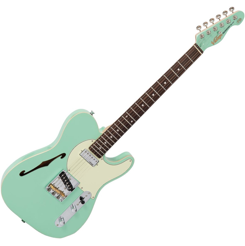Vintage V72 Electric Guitar - Ventura Green