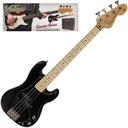 Vintage V30 Coaster 78 Bass Guitar Pack - Gloss Black