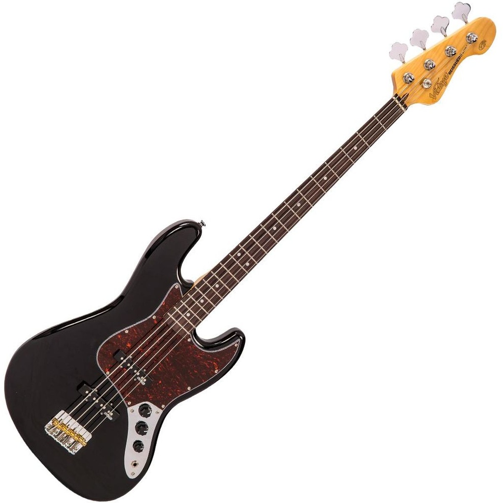 Vintage VJ74 Bass - Gloss Black