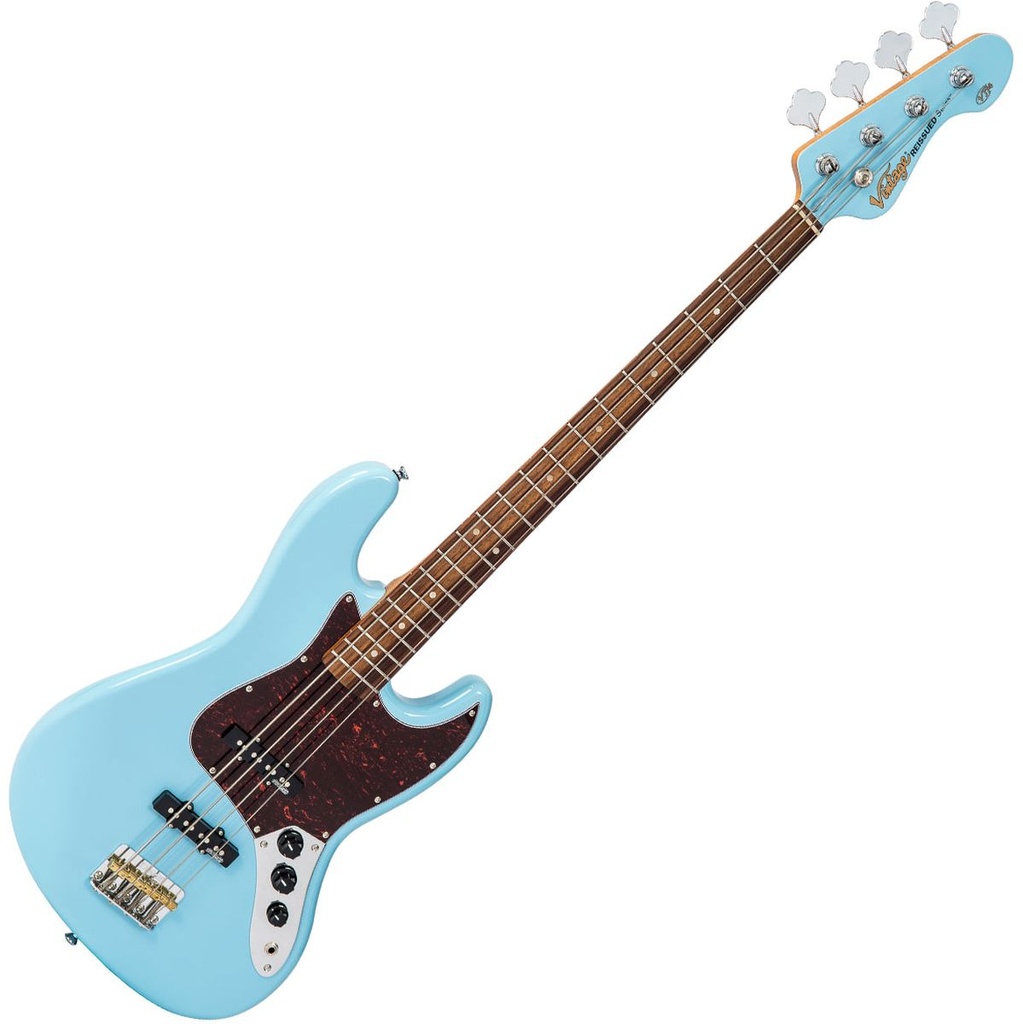 Vintage VJ74 Bass - Laguna Blue