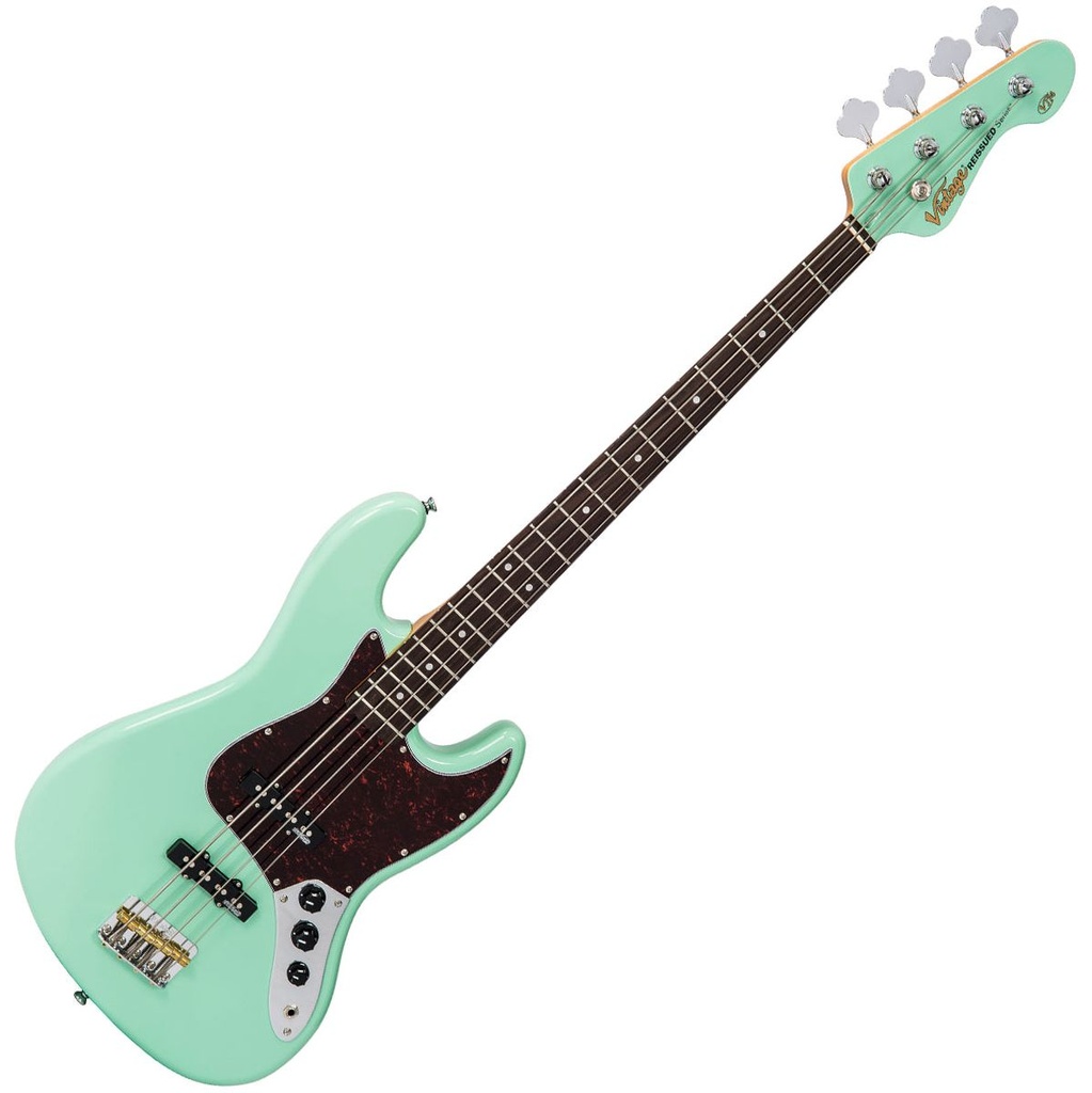 Vintage VJ74 Bass - Ventura Green
