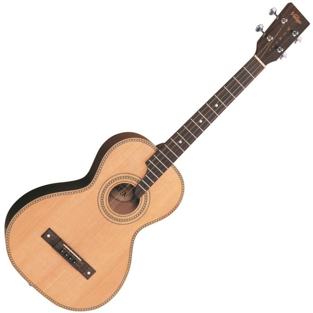 Vintage Viaten Tenor Guitar And Bag-By Paul Brett