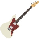 Vintage V50 Coaster Series Electric Guitar - Vintage White