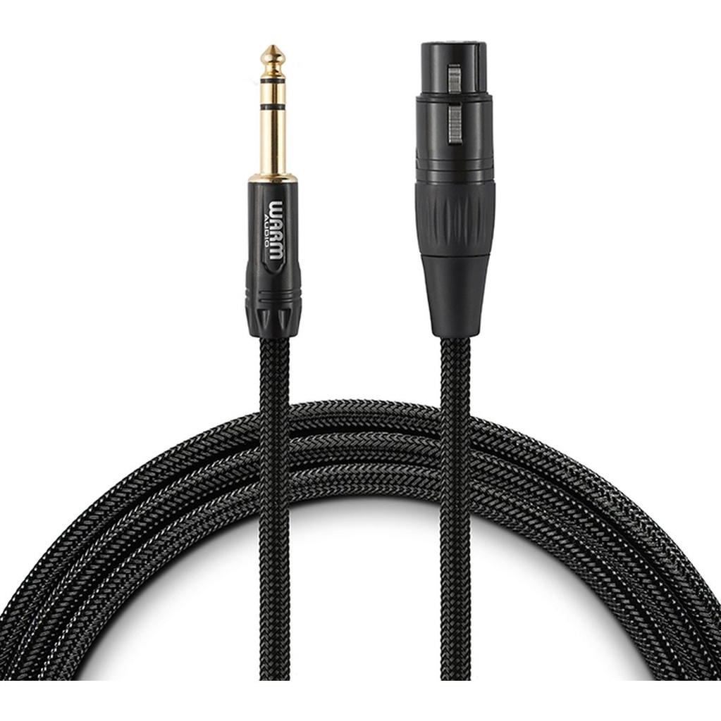 Warm Audio Premier Series - Studio + Live XLR Female To TRS Male 3' (0.9 M)
