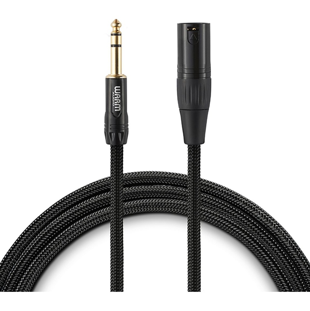 Warm Audio Premier Series - Studio + Live XLR Male To TRS Male 6&amp;#039; (1.8 M)