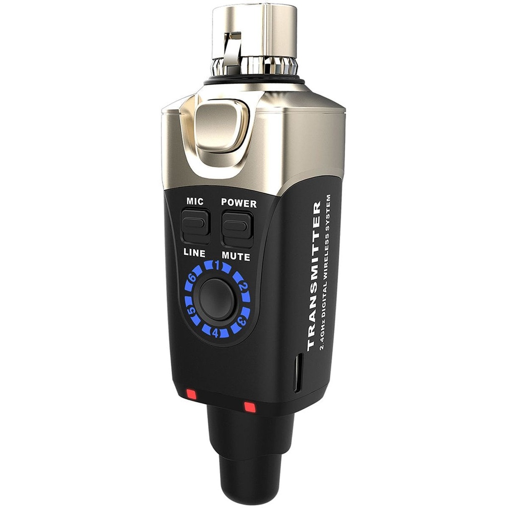 Xvive Microphone Wireless System - Transmitter - Black