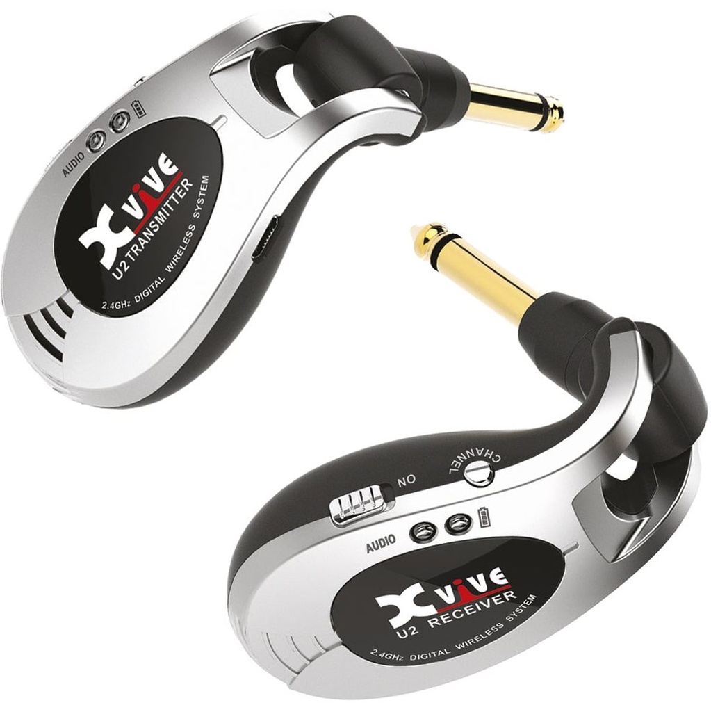 Xvive Wireless Guitar System - Silver
