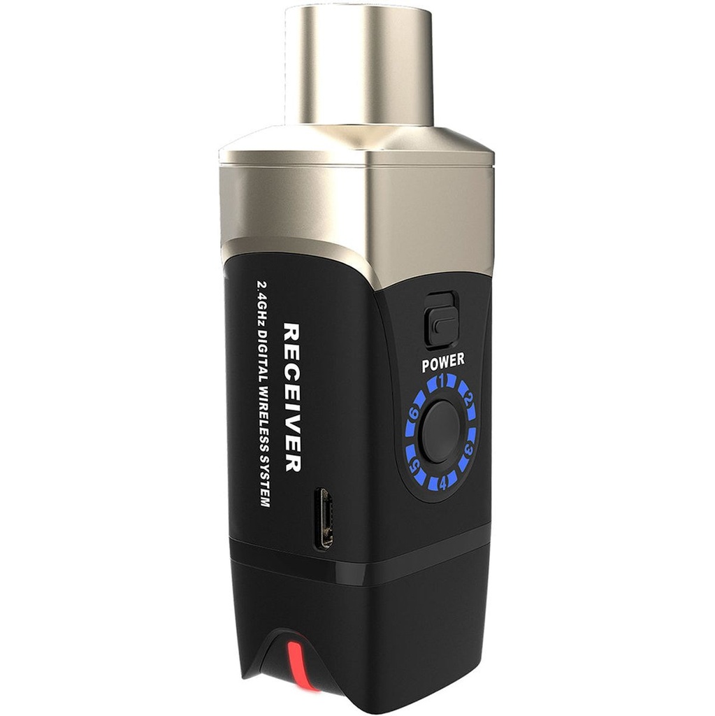 Xvive Microphone Wireless System - Receiver - Black