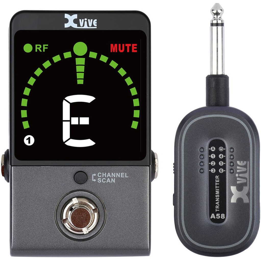 Xvive P58 - 5.8GHz Digital Guitar Pedal Wireless System