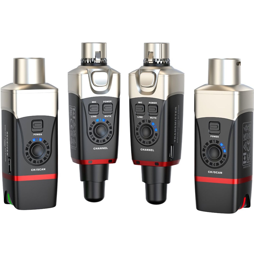 Xvive U35D - 5.8 GHz Dual Microphone Wireless System - Set Of 2