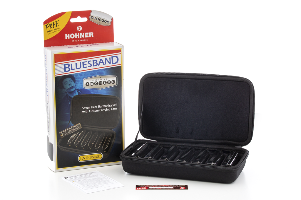 Hohner Bluesband Set Van 7 C/D/E/F/G/A/Bb 