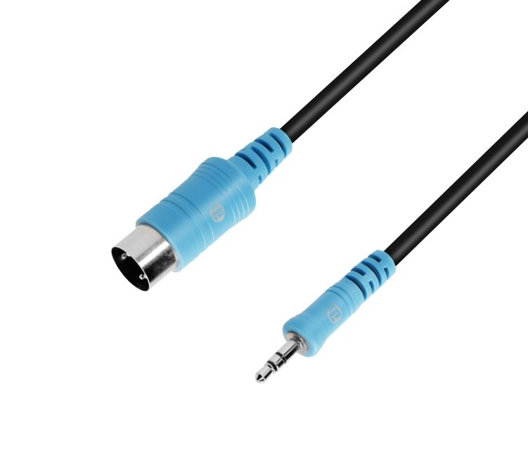 Adam Hall K3BWMIDI0060 TRS Midi Cable 0.6m